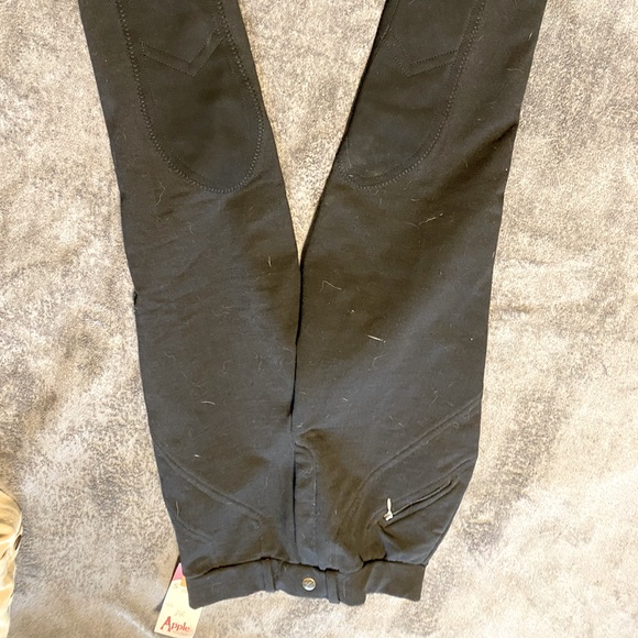 black womens riding trousers - Picture 1 of 2